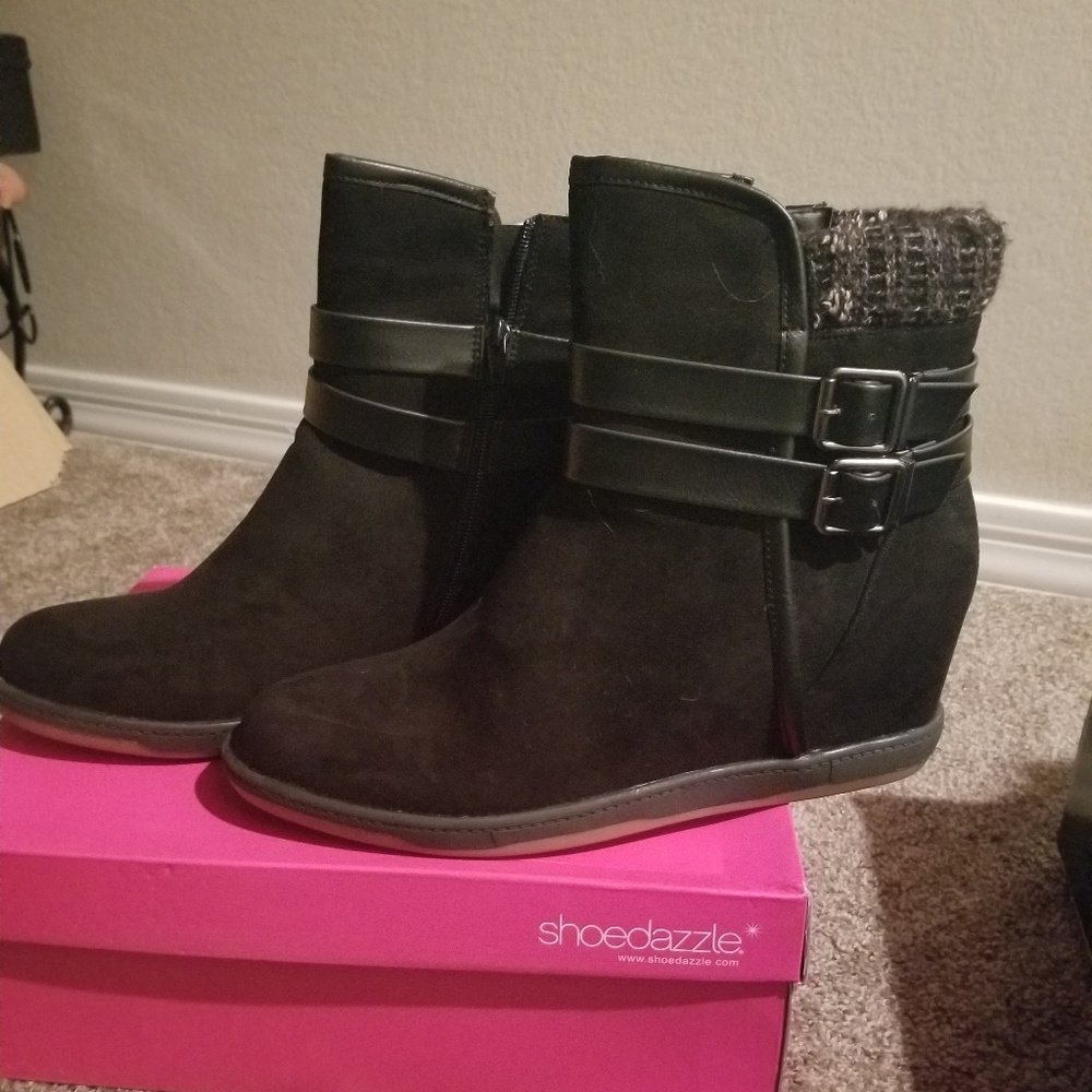Hidden Wedge Ankle Bootie